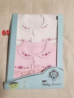 新品 マザウェイズ カバーオール 69 70 綿100％ 半袖ショートオール