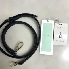 【tocca】バッグ用 ショルダーストラップ ブラック ゴールド金具