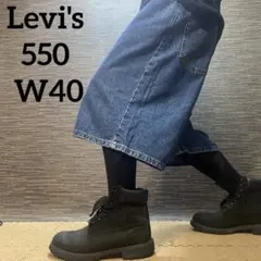 Levi's 550 W40 リラックス　デニムショートパンツ