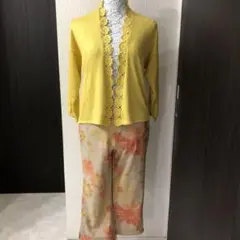 レディースパンツ、カーディガンセット