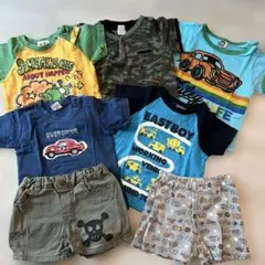 Tシャツとショートパンツ7点SET！90サイズのサムネイル