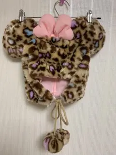 東京ディズニーリゾート ヒョウ柄帽子