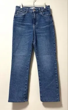 ZARAダメージ加工ヴィンテージ ストレートデニム 40