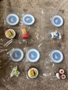 サンリオお寿司キーチェーン 6点セット セミコンプ