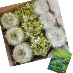 ファンシーヤーン 編み物