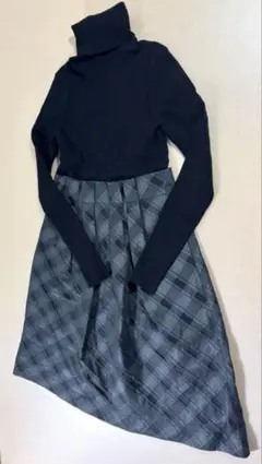 バーバリー ブラックレーベル ワンピース★38★045