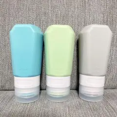 トラベルボトル 3本セット 90ml シリコン 旅行 入院 詰め替え容器 ボトル