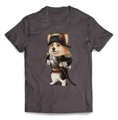 【優良在庫 】ウェルシュ・コーギー 犬 ナポレオン フランス Tシャツ メンズ