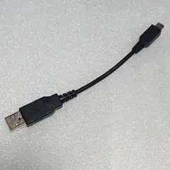 USB type A to Micro USB type B ケーブル ブラック