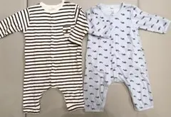【Petit Bateau】プチバトー カバーオール 67cm/6ヶ月のサムネイル