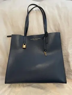 マークジェイコブストートバッグ、美品、ネイビー
