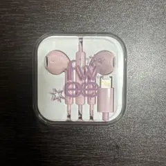 aeae 有線イヤホン USB-C ピンク ドット柄 - メルカリ