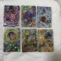 スーパードラゴンボールヒーローズ カード6枚セット