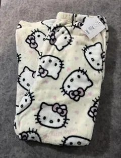 サンリオ キティ　マイクロ総柄　ロングパンツ ドンキ　限定　Lサイズ