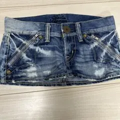 RODEO CROWNS ダメージ　デニム　タイト　スカート
