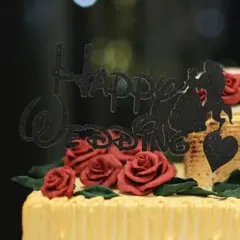 美女と野獣 ケーキトッパー