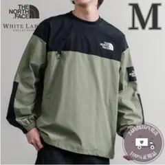 韓国 ノースフェイス ALBANY EX CREWNECK ロンT カーキ M - メルカリ