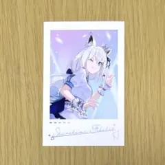 M*)様 白上フブキ ホロライブ EXPO 2026 ランダム チェキ風カード