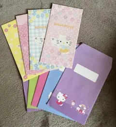 新品　ハローキティ　封筒セット　平成レトロ