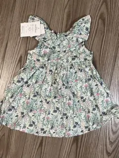 バースデイ　S.T.C Marche Bonjour 花柄ワンピース　80のサムネイル