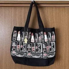 新品マリークワント MARY QUANT コスメ柄 トートバッグ デイジーのサムネイル