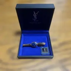 Yves Saint Laurent ネクタイピン ゴールド/ブルーのサムネイル