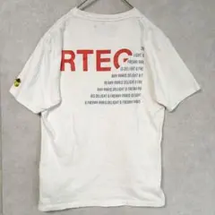 ​アダムスジャグラー レトロエンジン RTEG Tシャツ M 白 バックプリントのサムネイル