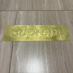 supreme BOXロゴ ステッカー GOLD ゴールド 金　正規品