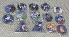 【アクキー2個付き】青柳冬弥+天馬司　プロセカ缶バッチ