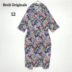Breli Originals 花柄 ヴィンテージワンピース 昭和レトロ 90s