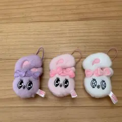 ウサギ型ぬいぐるみ 3個セット