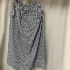 GAP ギンガムチェック ロングスカート M