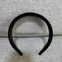 美品】Alexandre de Paris ベロアカチューシャ ブラック - メルカリ