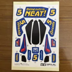 タミヤ ミニ四駆 アバンテJr. 純正ステッカー