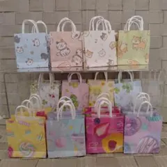 ハンドメイド　ミニ紙袋アソートセット　24枚
