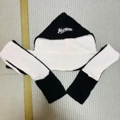 【お値下げ中】千葉ロッテマリーンズ 2WAYフードマフラー