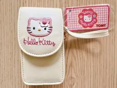 レア　平成レトロ　ハローキティ　ストラップ付きカメラケース　タグ付き　新品未使用