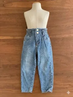 ZARA kids DENIM COLLECTION ハイウエスト デニムパンツ