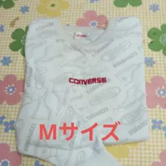 CONVERSE スニーカー柄トレーナー ホワイト