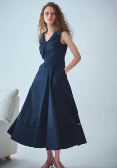 laubeblanc Asymmetric Lace Panel Dress - メルカリ