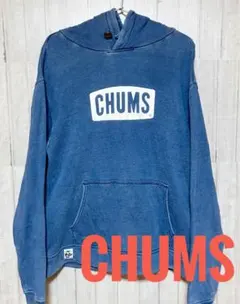チャムス（CHUMS）　スウェットパーカー　アウトドア　ロゴプリント