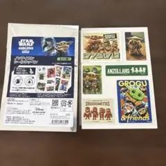 スター・ウォーズ マンダロリアン&グローグー　 ノンアイロンシールワッペン