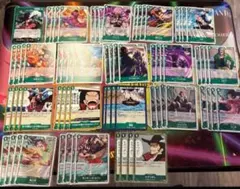 ワンピースカード 蒼海の七傑 緑 R以下 4コン