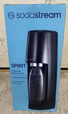 本日限定値下げ＊sodastream SPIRITブラック炭酸水メーカー保証書付