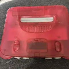 ニンテンドー64 クリアレッド　動作確認済み