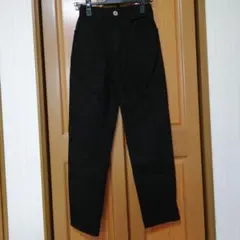 リエンダ　rienda　レディース　ブラックデニムパンツ　24　Sサイズ
