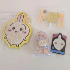ちいかわ　うさぎ　ロリポップチョコチャーム　キャラパキ　キャンディ　サガラ刺繍