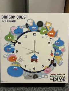 ドラゴンクエスト the DIVE アクリル時計 40周年記念展のサムネイル