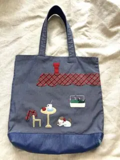 ファミリア　デニムトート