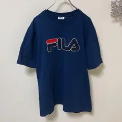 FILA GOLF Tシャツ ネイビー　ビッグサイズ　LLサイズ